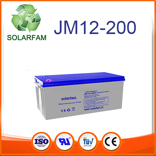 SOLARFAM piombo-batteria al carbonio 12V 200AH-