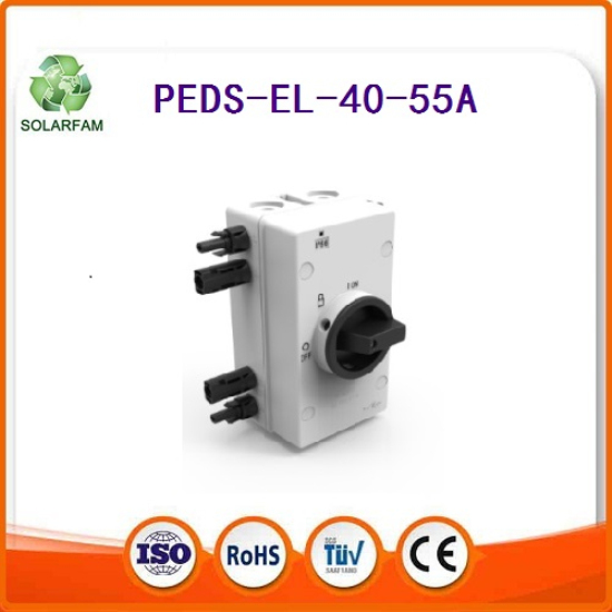 PEDS-EL behuizing serie DC isolator 40-55A-